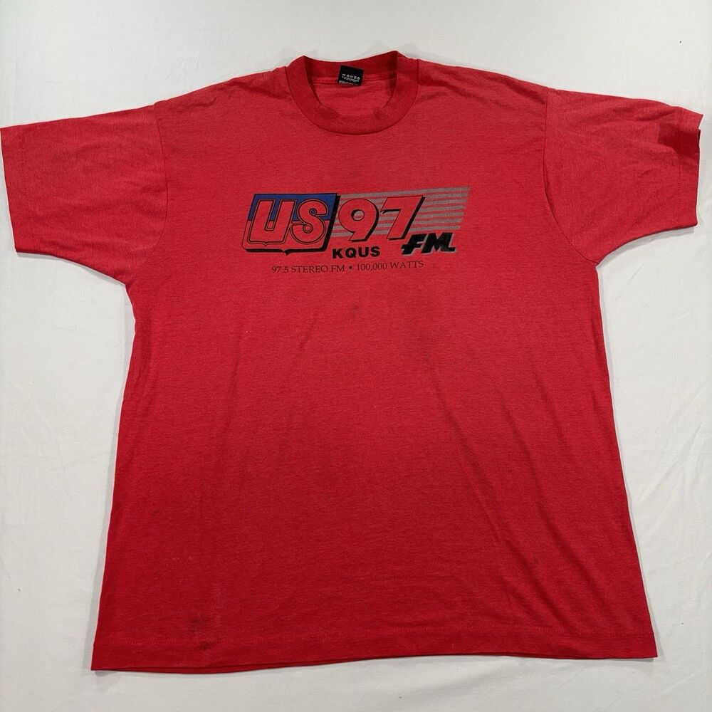 Vintage 90s Darin Ray 97.5 Radio Show T-Shirt 2XL